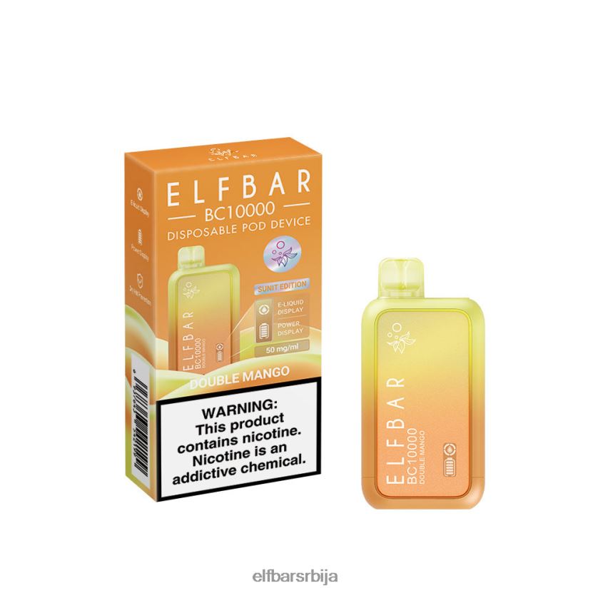VD6B4211 Најбољи укус за једнократну употребу вапе бц10000 топ продаја ELFBAR дупли манго