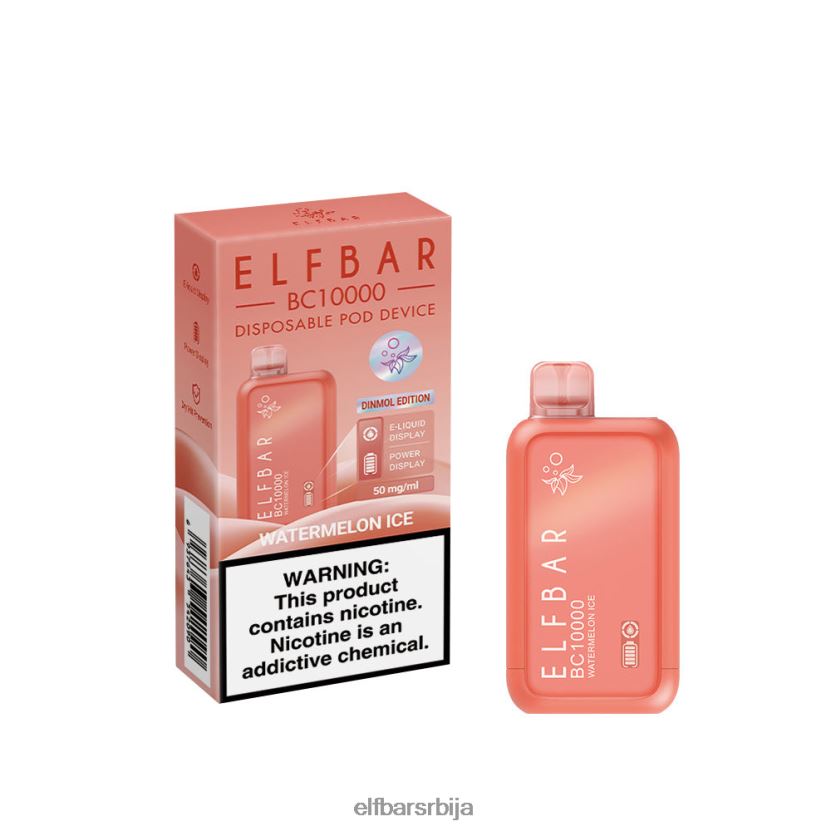 VD6B4215 Најбољи укус за једнократну употребу вапе бц10000 топ продаја ELFBAR лед од лубенице
