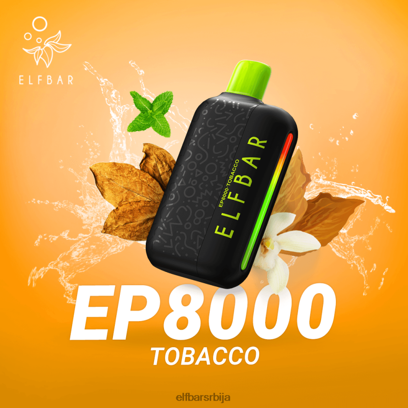 VD6B4261 Вапе за једнократну употребу нове еп8000 пуффс ELFBAR дуван