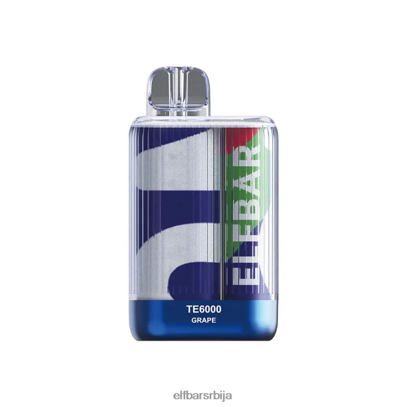 VD6B4286 вапе те6000 пуффс за једнократну употребу ELFBAR грожђа
