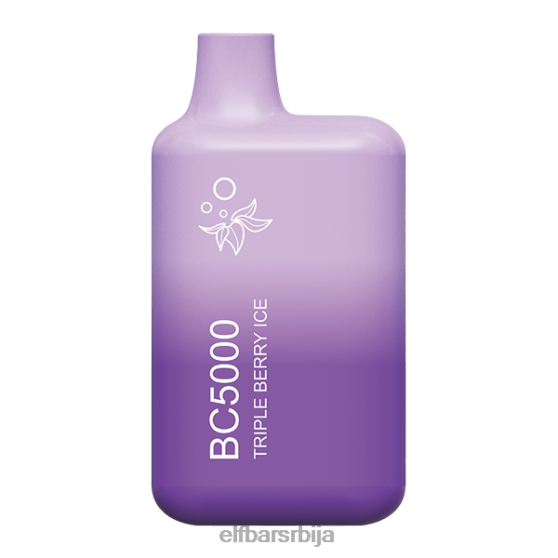 троструки бобичасти лед бц5000 потрошач - појединачни 22XD837 ELFBAR