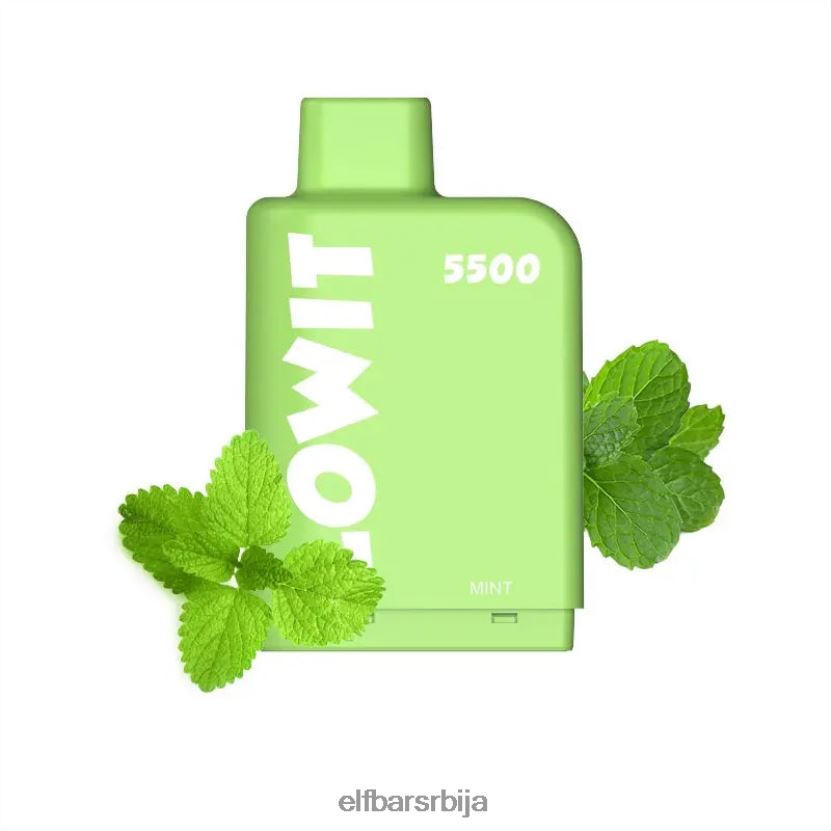 VD6B42141 напуњена махуна ловит 5500 пуффс 2% ниц ELFBAR Нана